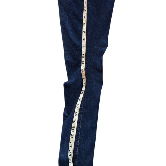 Loft Curvy Skinny Blue Jeans Women's Size 10 Waist Size 30 - Picture 6 of 8